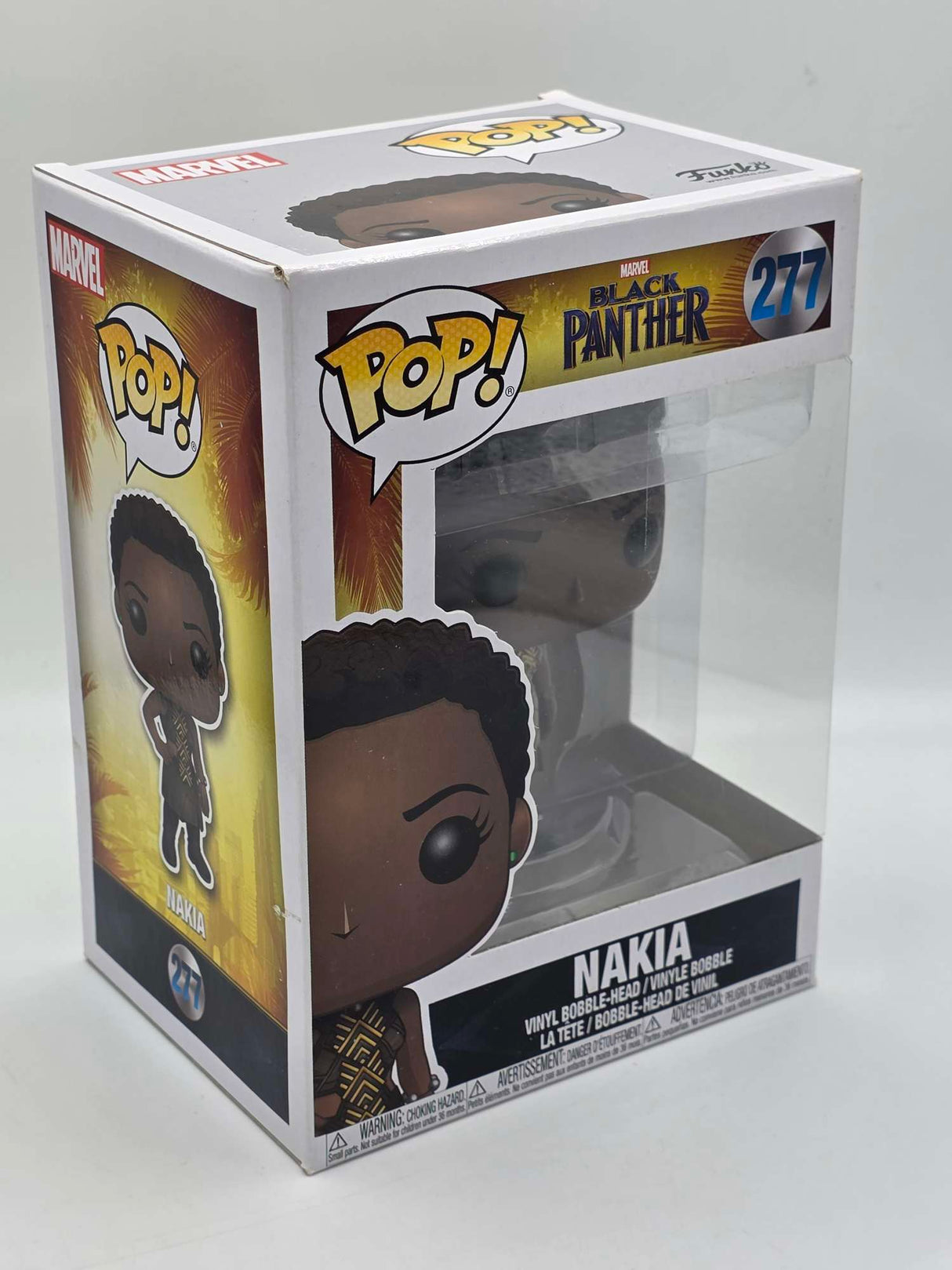 Damaged Box | Funko Pop Marvel | Black Panther | Nakia #277