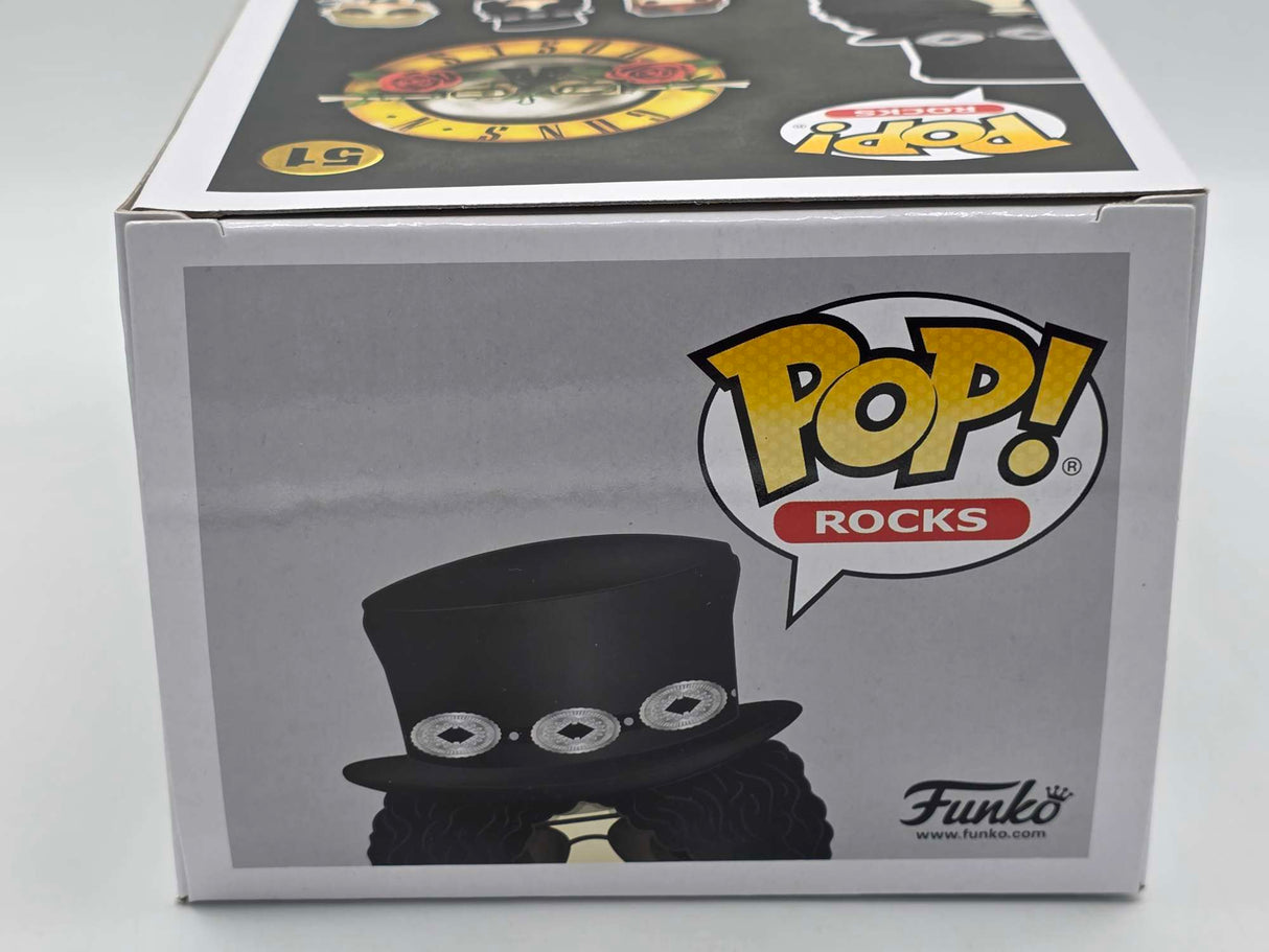 Damaged Box  | Slash | Guns N Roses | Funko Pop Rocks #51