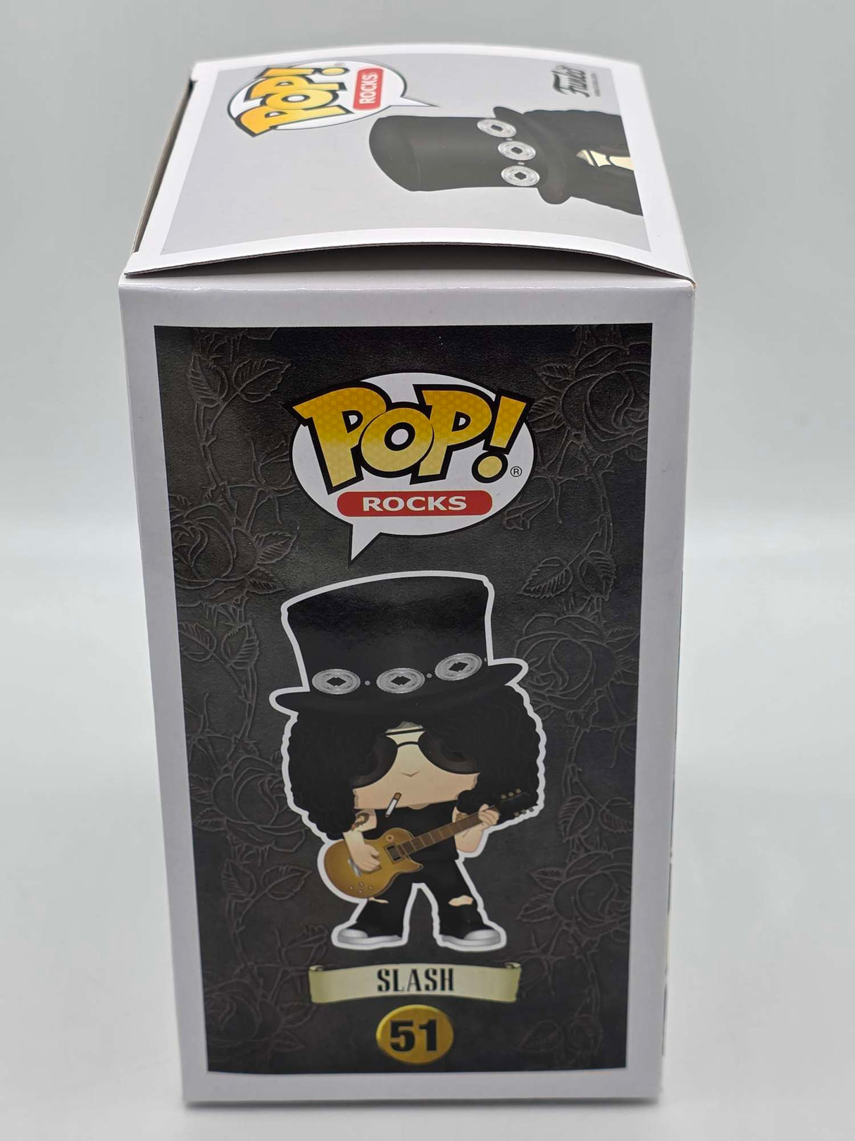 Damaged Box  | Slash | Guns N Roses | Funko Pop Rocks #51