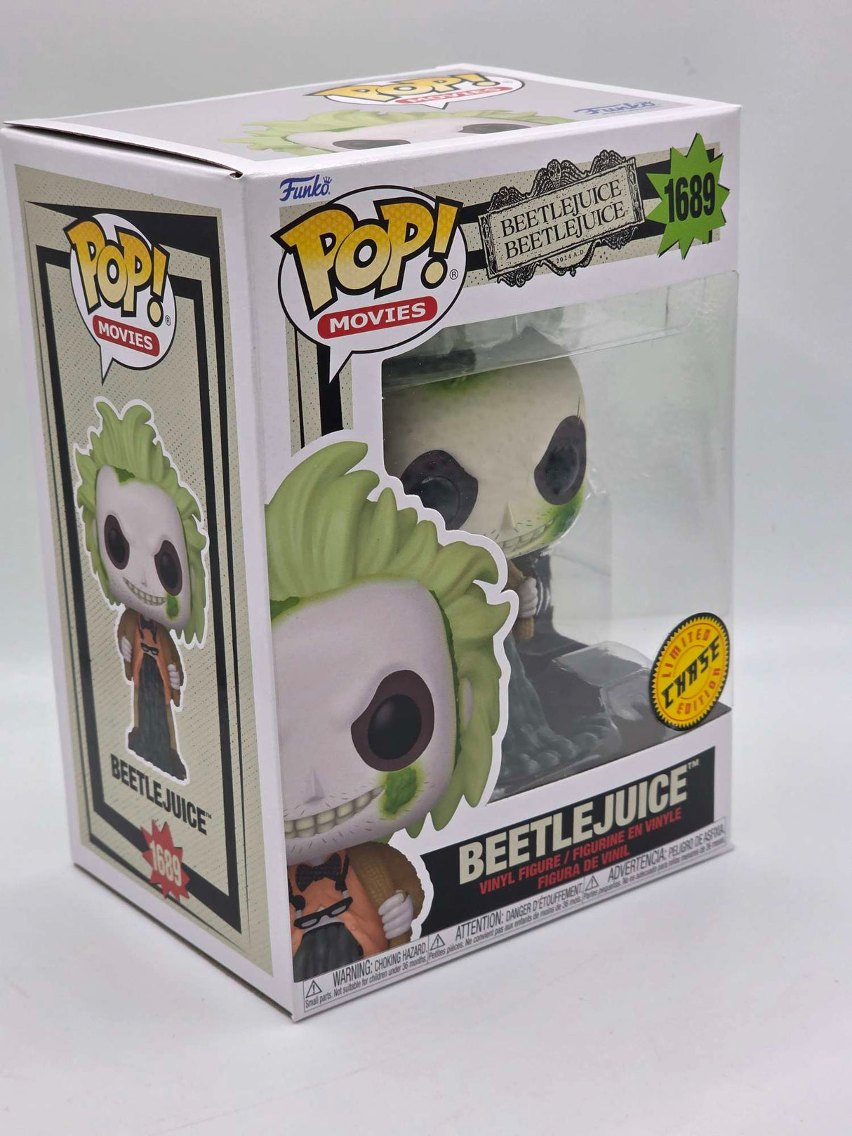 Damaged Box | BEETLEJUICE (WITH GUTS) | Beetlejuice Beetlejuice | Funko Pop Movies | Chase #1689