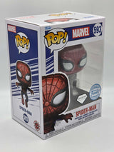 SPIDER-MAN (FIRST APPEARANCE) | Funko Pop Marvel | Diamond  Glitter DGLT #593