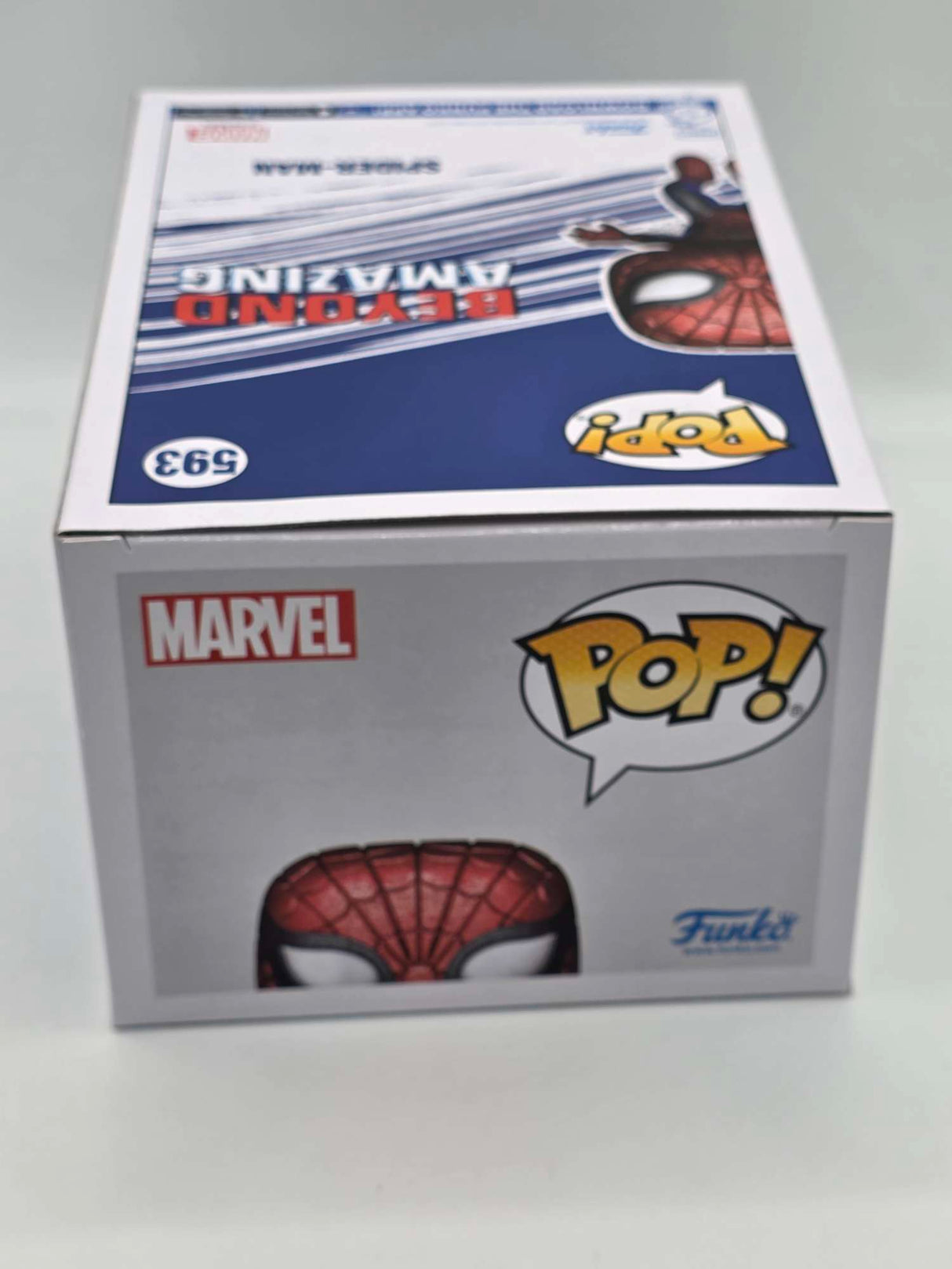 SPIDER-MAN (FIRST APPEARANCE) | Funko Pop Marvel | Diamond  Glitter DGLT #593