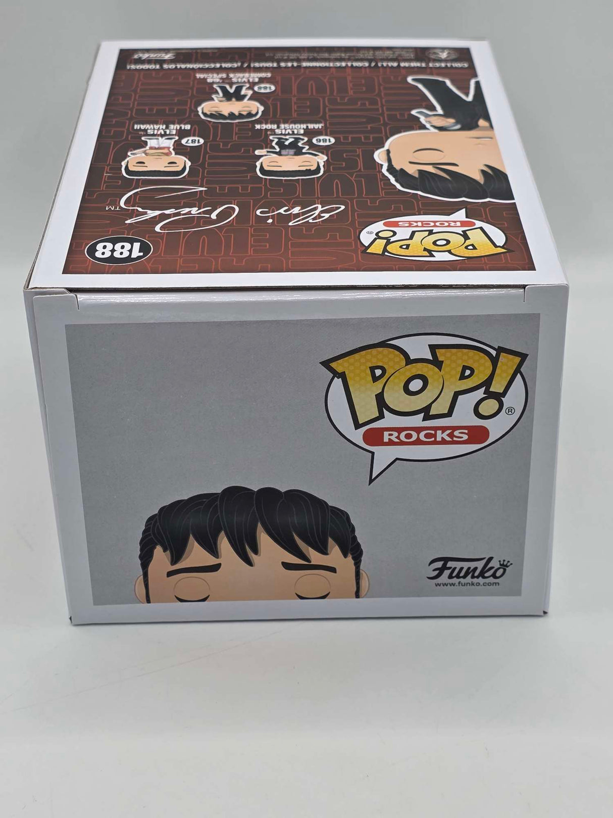 ELVIS ('68 COMEBACK SPECIAL) | Elvis Presley | Funko Pop Rocks | Diamond Glitter DGLT #188