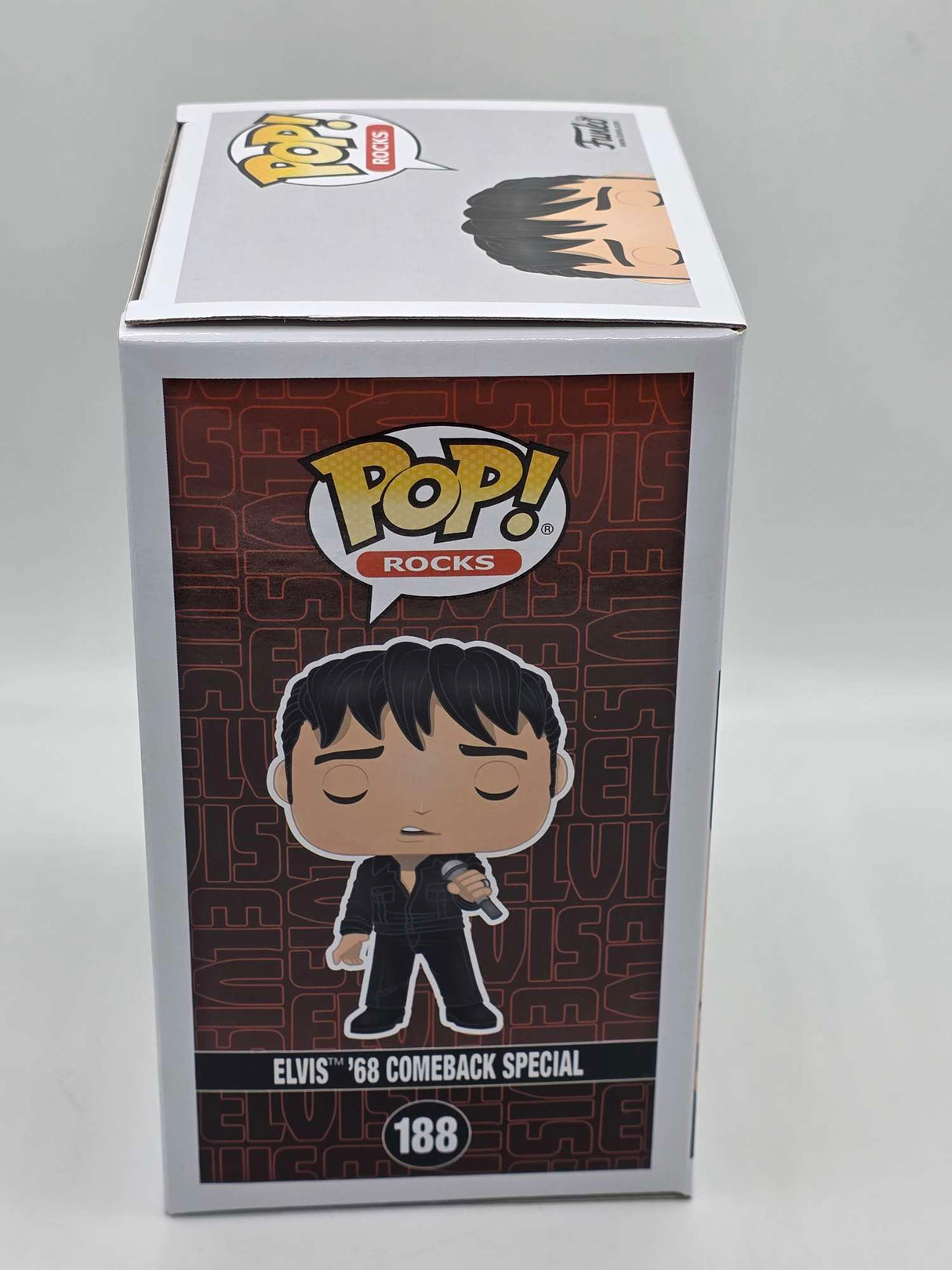 ELVIS ('68 COMEBACK SPECIAL) | Elvis Presley | Funko Pop Rocks | Diamond Glitter DGLT #188