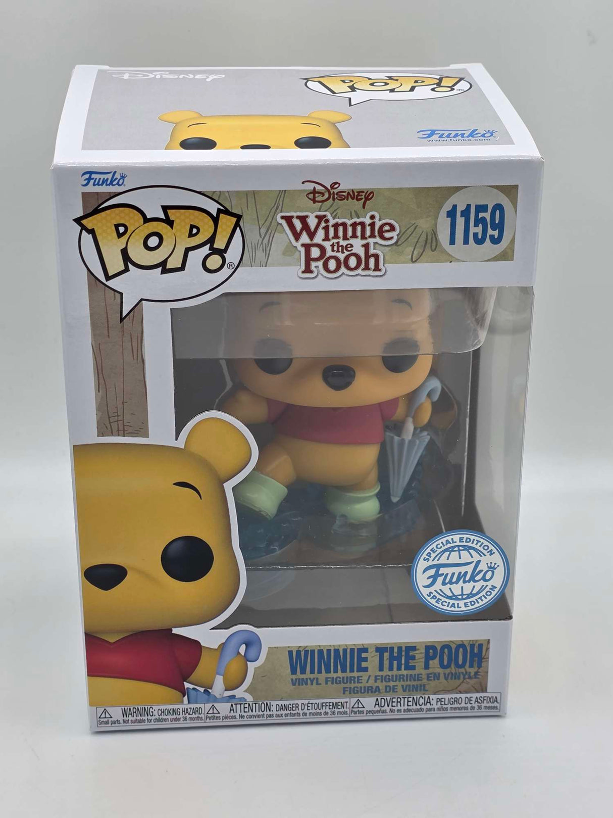 WINNIE THE POOH (RAINY DAY) | Funko Pop Disney #1159