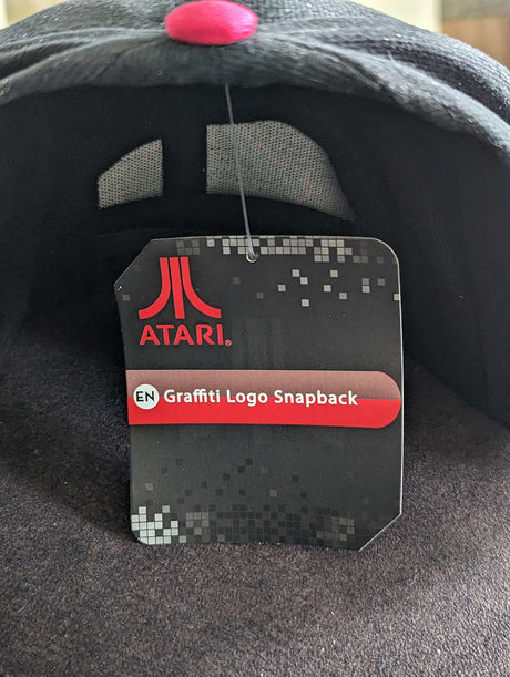 Atari Graffiti Logo Snapback | Baseball Cap