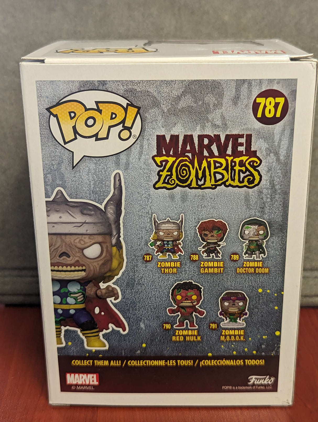 Damaged Box | Funko Pop Marvel Zombies | Zombie Thor #787