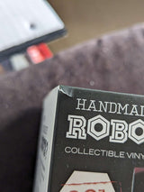 Damaged Box | Handmade by Robots | Scream | Ghost Face Pink Vinyl Figure | Knit Series #081
