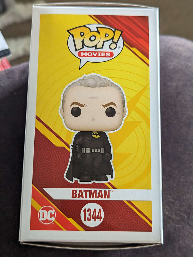 Damaged Box | Funko Pop Movies | The Flash | Batman (Unmasked) | PX Exclusive #1344