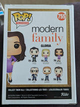 Damaged Box | Funko Pop Television | Modern Family | Gloria Chase #755