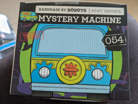 Damaged Box | Handmade by Robots | Scooby Doo | Mystery Machine Vinyl Figure | Glow in the Dark | Knit Series #054