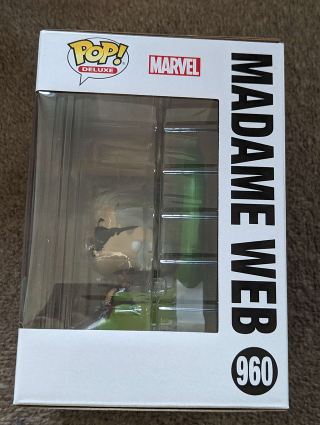 Damaged Box | Madame Web | Funko Pop Deluxe | Marvel Spider-man Animated #960