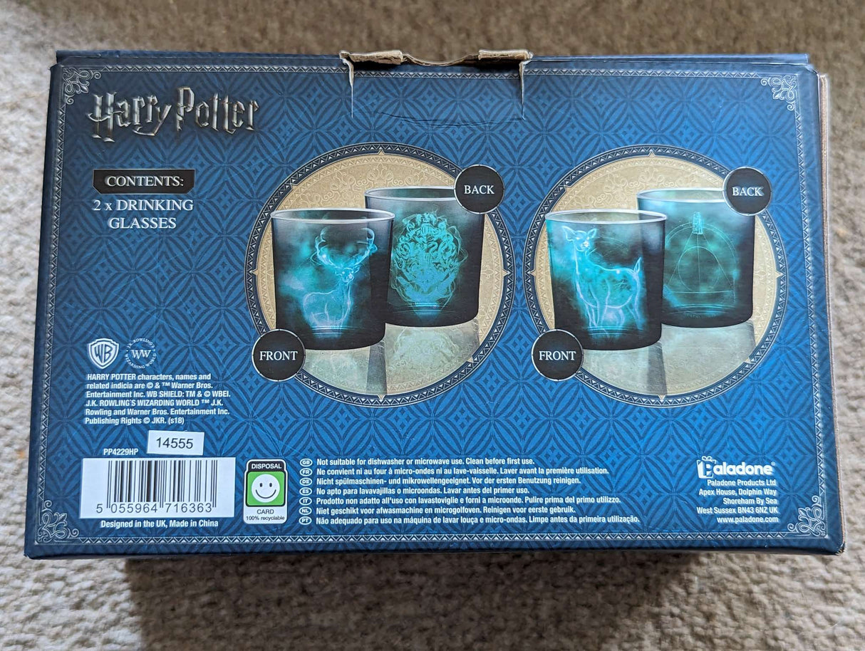 Harry Potter| Paladone Patronus Drinking Glasses