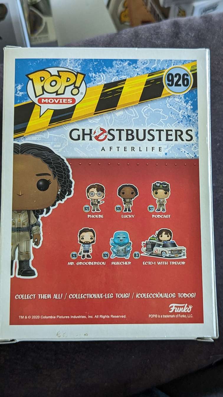 Damaged Box | Funko Pop Movies | Ghostbusters Afterlife | Lucky #926
