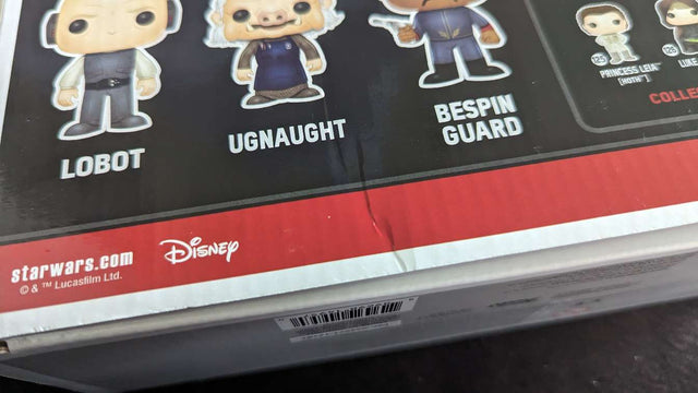 Damaged Box | Funko Star Wars  Lobot, Ugnaught and Bespin Guard Exclusive (Cloud City) - 3 Pack