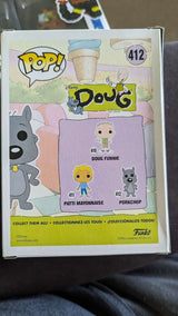 Damaged Box | Funko Pop Disney | Doug | Porkchop #412