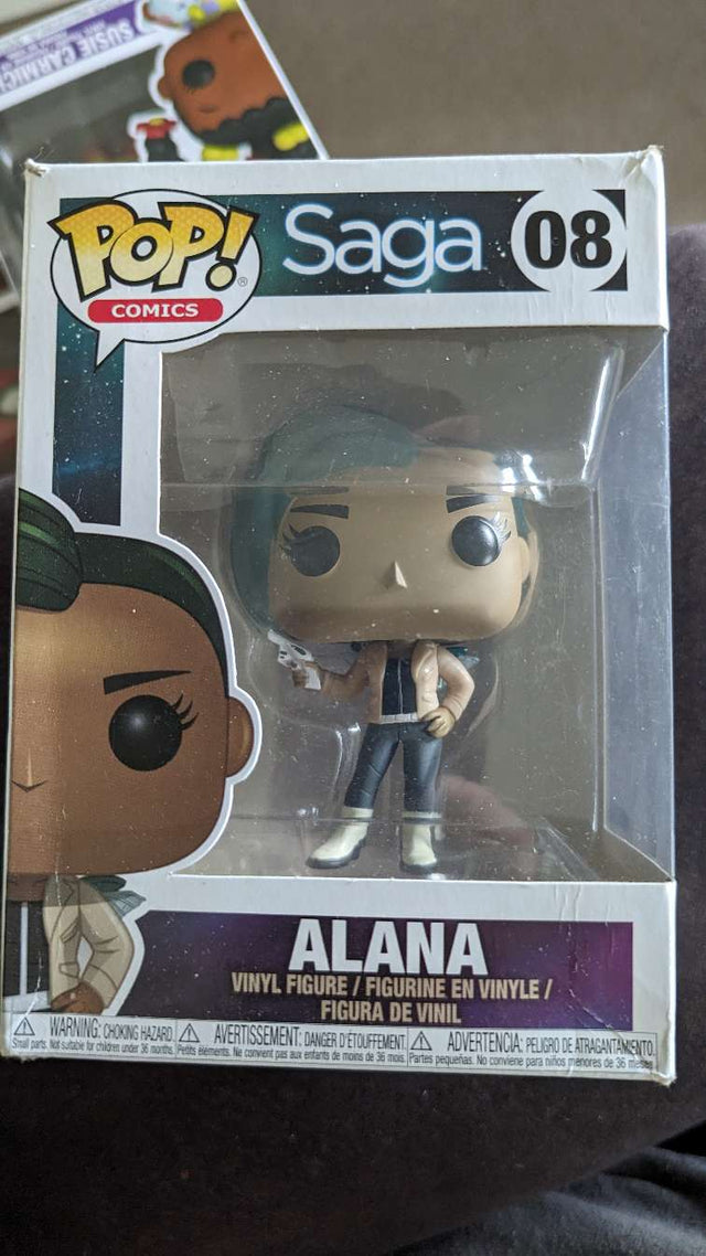 Damaged Box | Funko Pop Comics | Saga | Alana #08