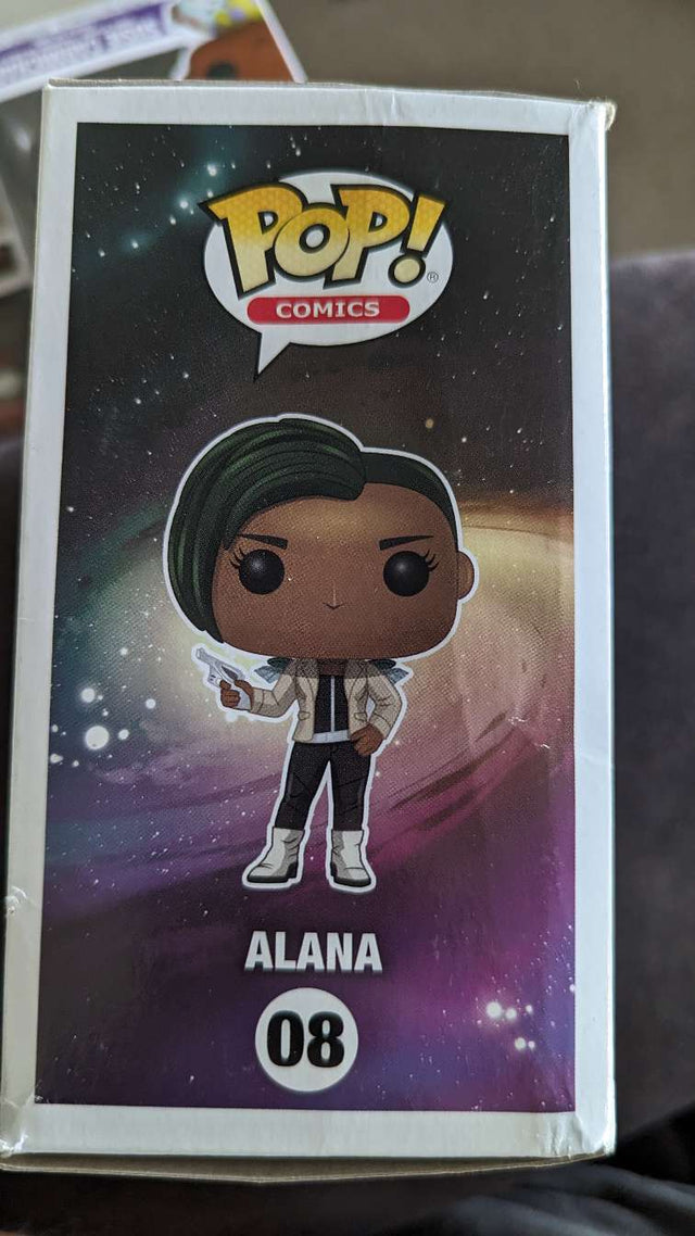 Damaged Box | Funko Pop Comics | Saga | Alana #08