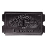 Fallout Nuka World | Silver Plated Ticket | Limited Edition