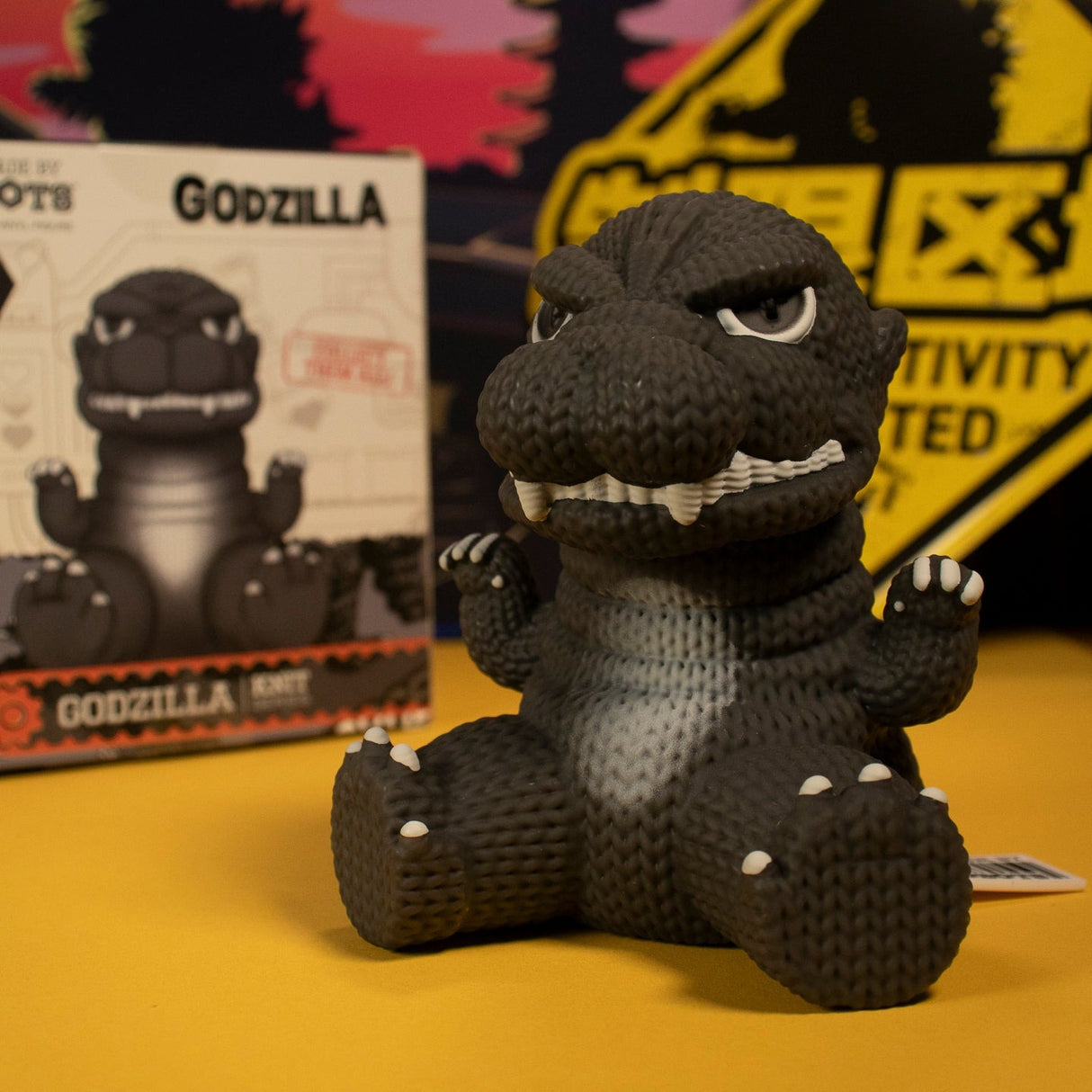 Godzilla | Handmade by Robots | Vinyl Figure | Knit Series #211