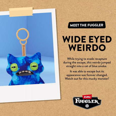 WIDE EYED WEIRDO BLUE | Series 6 | Fuggler Keyring 5"
