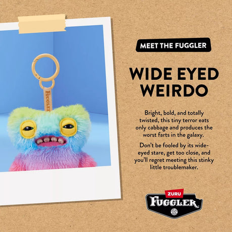 WIDE EYED WEIRDO | Series 6 | Fuggler Keyring 5"