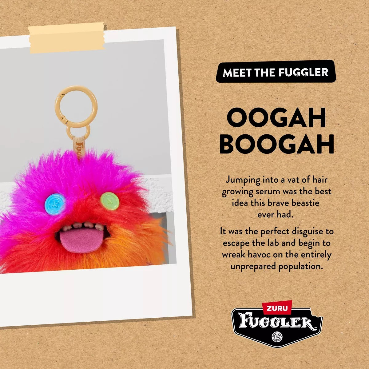 OOGAH BOOGAH | Series 6 | Fuggler Keyring 5"
