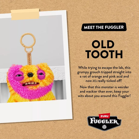 OLD TOOTH | Series 6 | Fuggler Keyring 5"