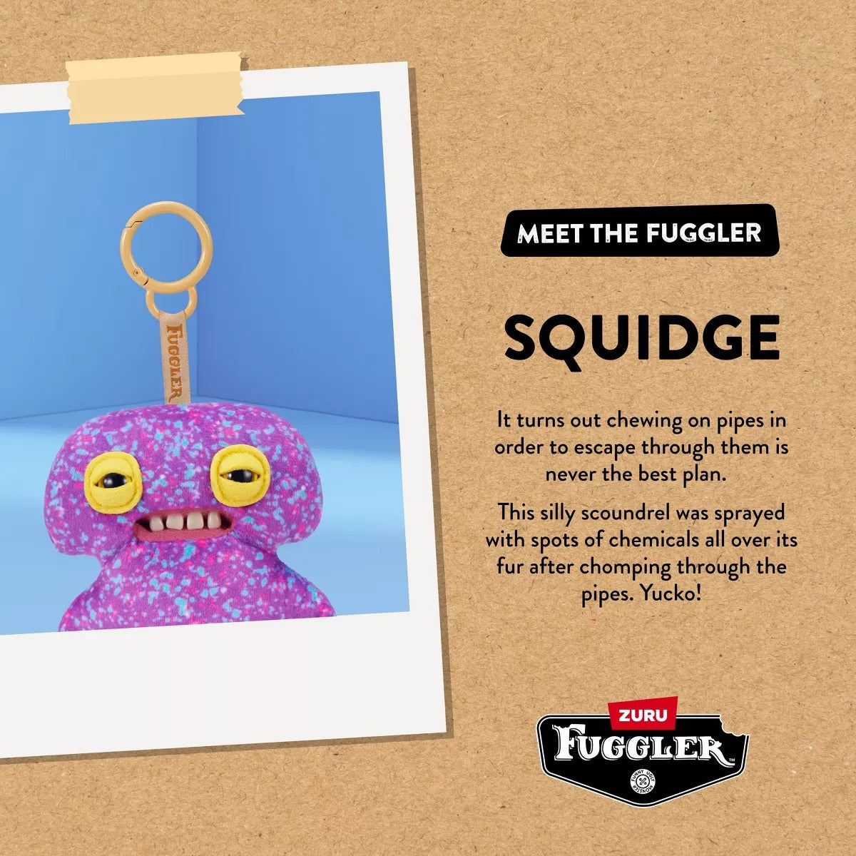 SQUIDGE | Series 6 | Fuggler Keyring 5"