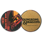 Dungeons & Dragons | Set of 4 Printed Metal Coasters