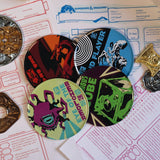 Dungeons & Dragons | Set of 4 Printed Metal Coasters