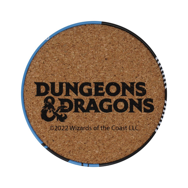 Dungeons & Dragons | Set of 4 Printed Metal Coasters