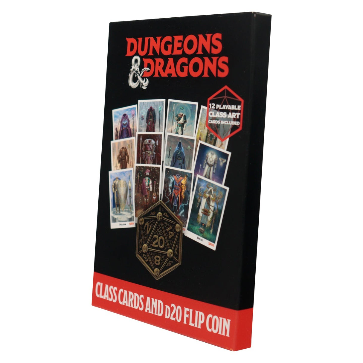 Dungeons & Dragons | Class Cards and D20 Flip Coin