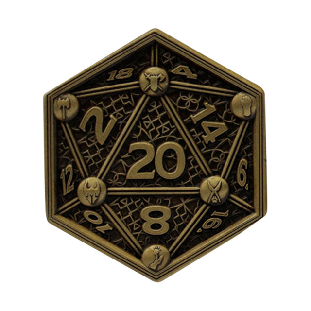 Dungeons & Dragons | Class Cards and D20 Flip Coin