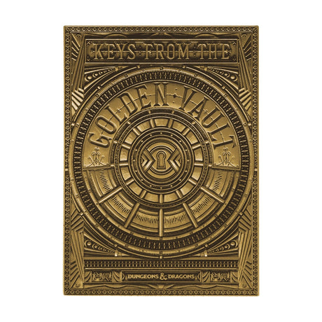 Keys From The Golden Vault Ingot | Dungeons & Dragons Collectible | Limited Edition