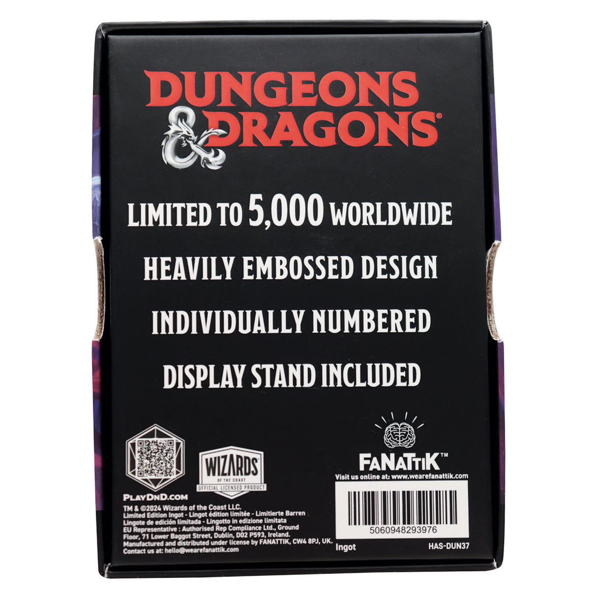 Dungeons & Dragons VECNA Eve of Ruin Limited Edition Collectible Metal Ingot