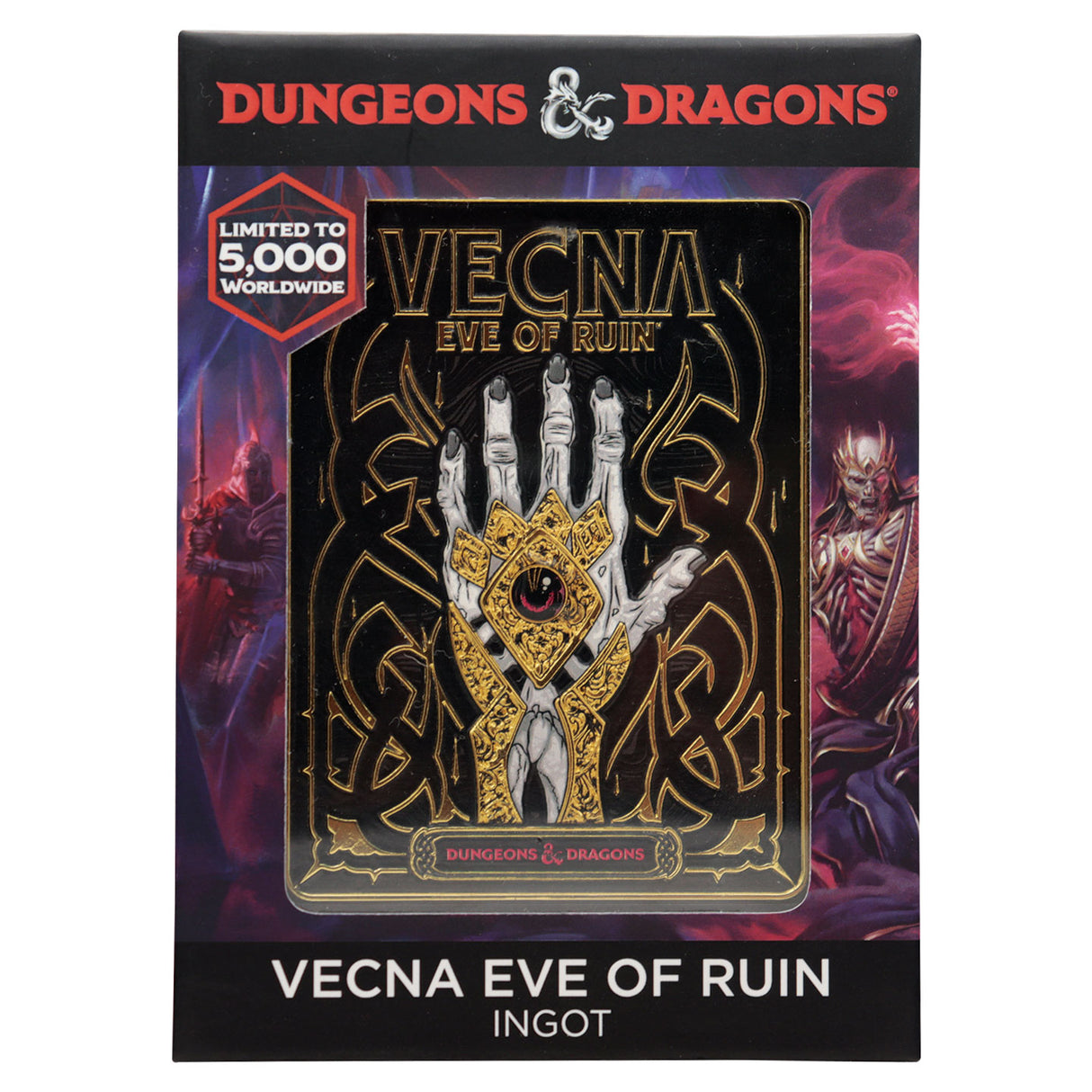 Dungeons & Dragons VECNA Eve of Ruin Limited Edition Collectible Metal Ingot