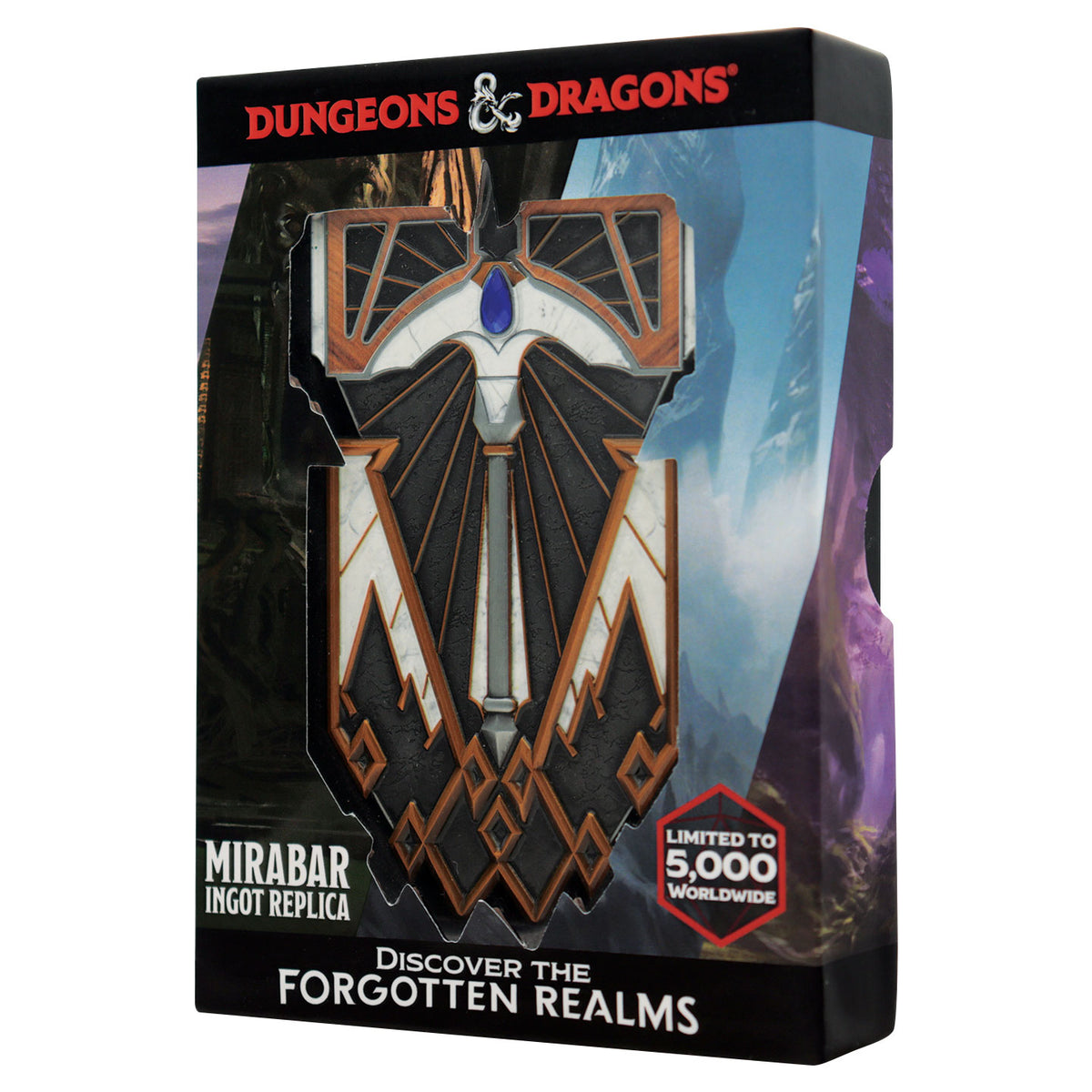 Fanattik Dungeons & Dragons: MIRABAR INGOT REPLICA Limited Edition Metal Ingot