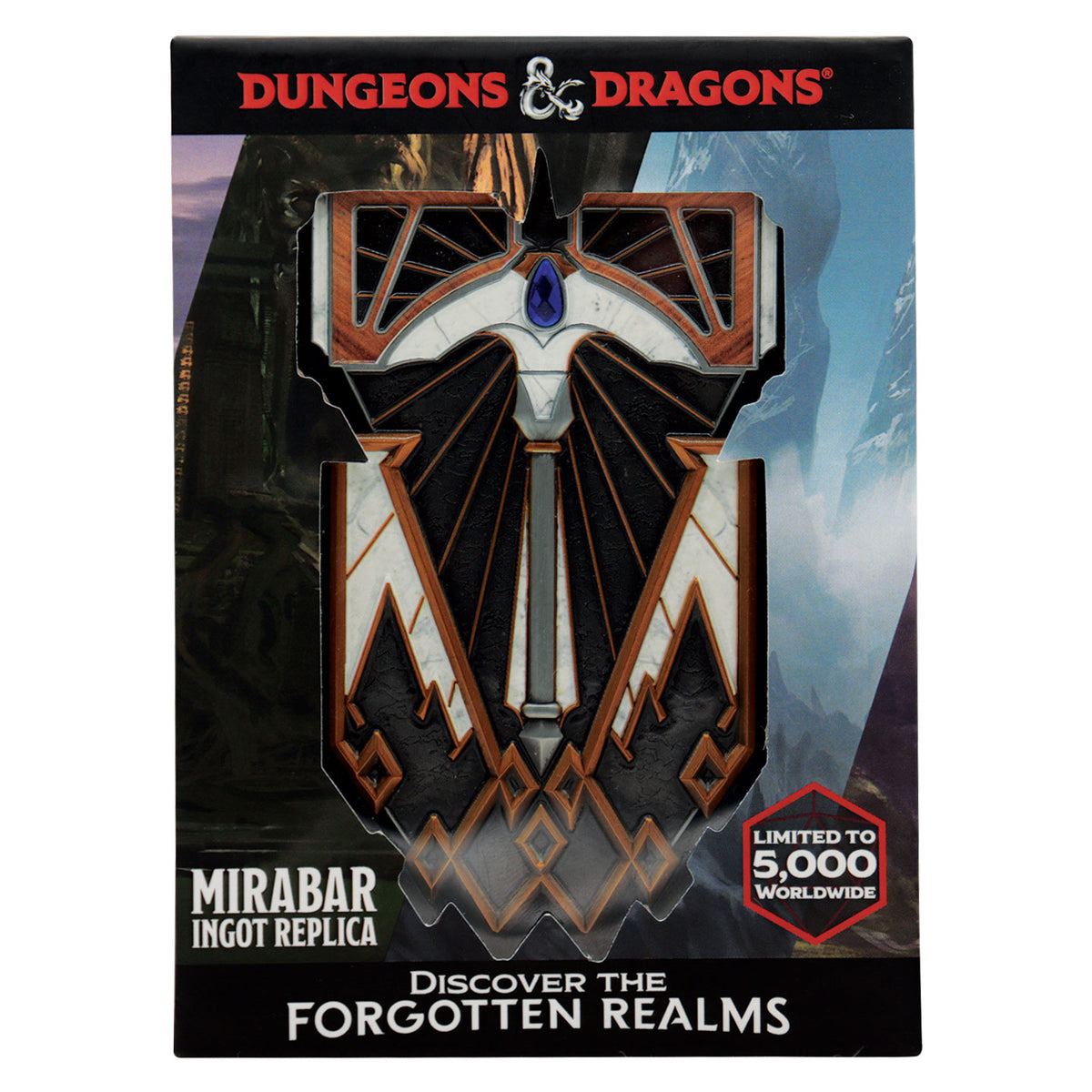Fanattik Dungeons & Dragons: MIRABAR INGOT REPLICA Limited Edition Metal Ingot