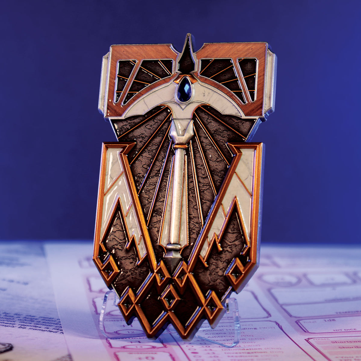 Fanattik Dungeons & Dragons: MIRABAR INGOT REPLICA Limited Edition Metal Ingot