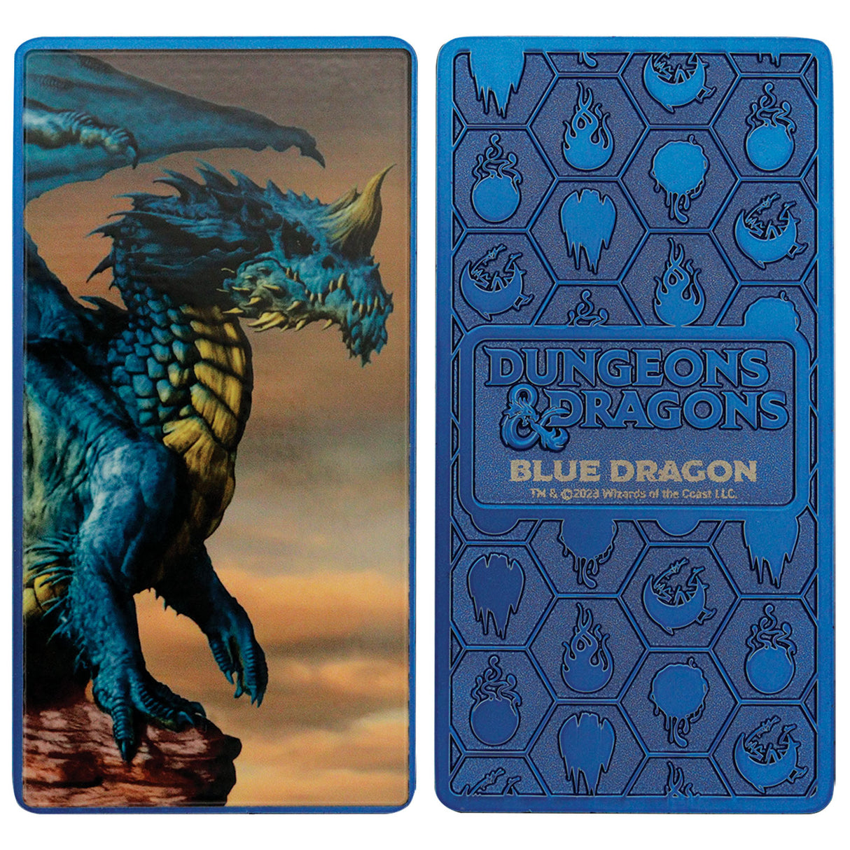 Dungeons & Dragons 50th Anniversary CHROMATIC DRAGONS Limited Edition Coloured Ingot Set