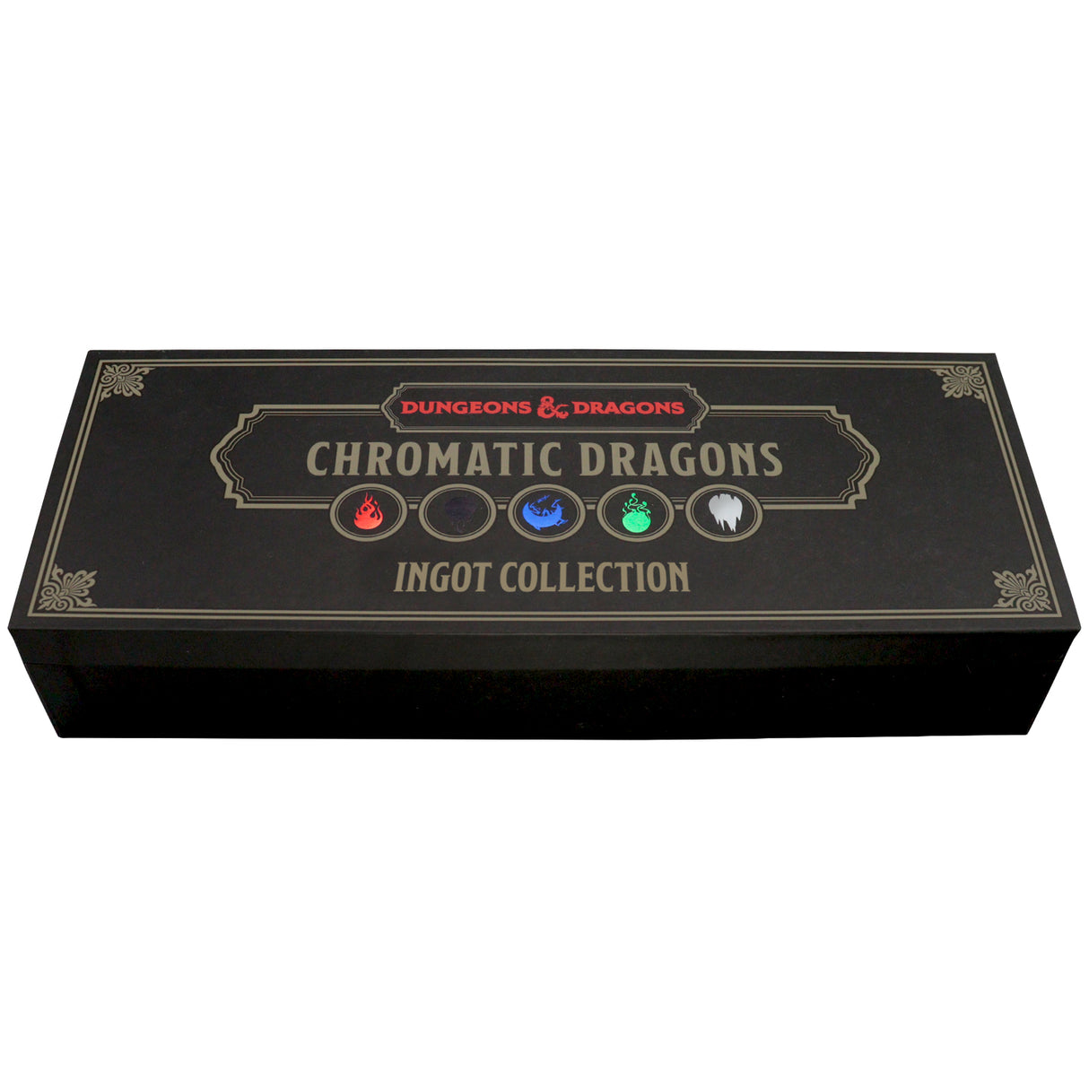 Dungeons & Dragons 50th Anniversary CHROMATIC DRAGONS Limited Edition Coloured Ingot Set