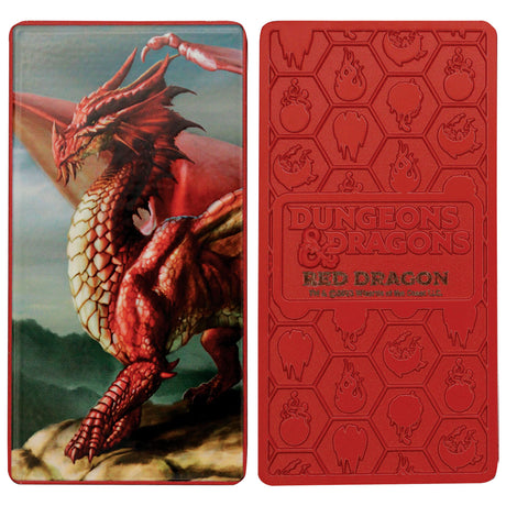 Dungeons & Dragons 50th Anniversary CHROMATIC DRAGONS Limited Edition Coloured Ingot Set