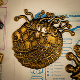 Dungeons & Dragons 50th Anniversary BEHOLDER Limited Edition Twin Medallion Set