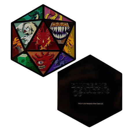 D20 METAL COLLECTABLE | Dungeons & Dragons | Medallion | Limited Edition