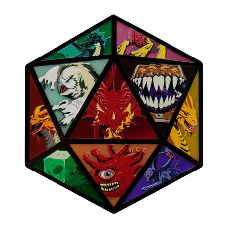 D20 METAL COLLECTABLE | Dungeons & Dragons | Medallion | Limited Edition