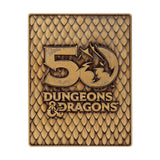 50TH ANNIVERSARY 1ST EDITION BOOK COVER  | Dungeons & Dragons | Ingot Set | Limited Edition