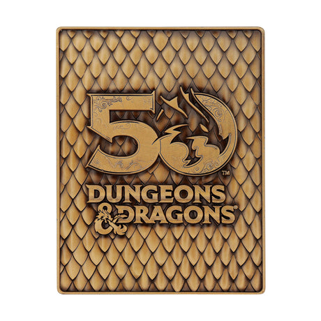 50TH ANNIVERSARY 1ST EDITION BOOK COVER  | Dungeons & Dragons | Ingot Set | Limited Edition