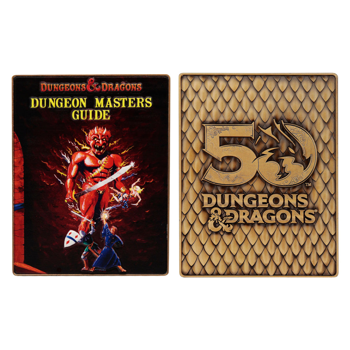 50TH ANNIVERSARY 1ST EDITION BOOK COVER  | Dungeons & Dragons | Ingot Set | Limited Edition