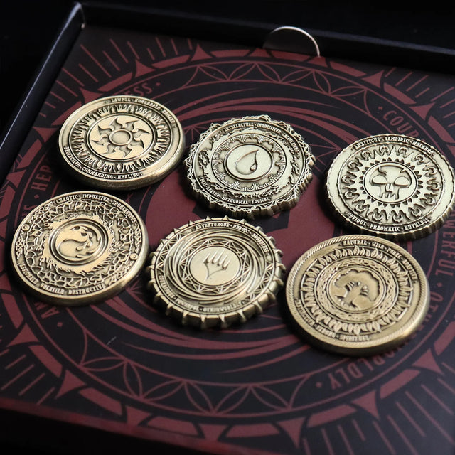 Magic the Gathering Mana Symbol | Set of 6 Pin Badges